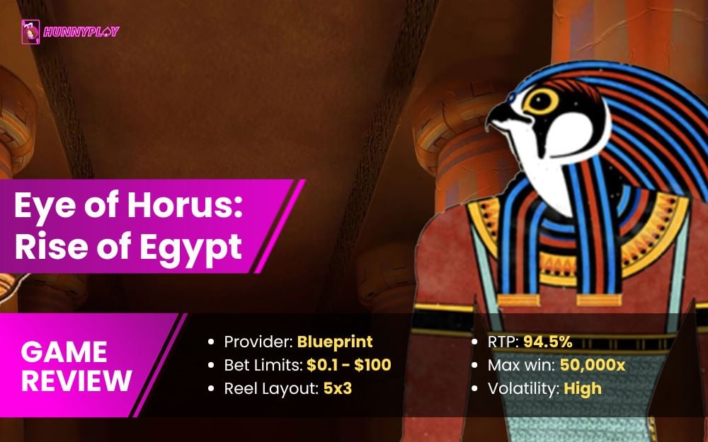 Eye of Horus Rise of Egypt - Featured Image