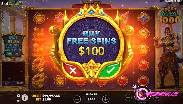 Gates of Gatot Kaca 1000 - Buy Free Spins feature