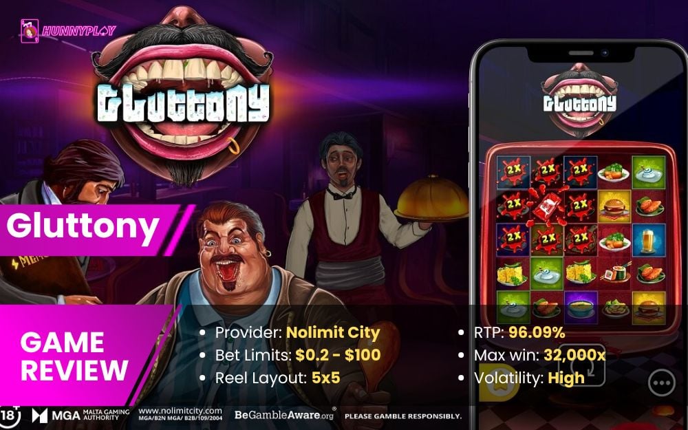 Gluttony Slot - Featured Image