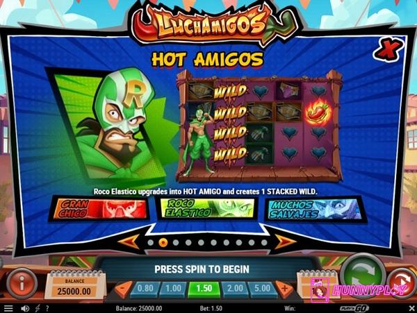 Luchamigos - Hot Amigos feature