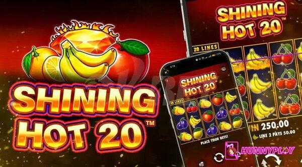 Shining Hot 20 slot - main game