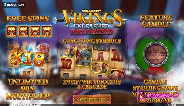 Vikings Unleashed Reloaded Megaways - 2